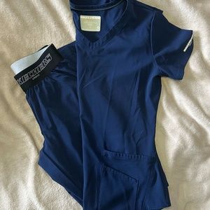 Skechers Navy Blue Scrubs